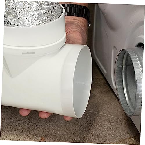 NIYANGLE 1 Set Droger Slang Ontluchtingsplaat Droogmachine Droogdok Aansluiting Handig Adapter Voor Muurplaat Voor Droger Adapter Voor Droogslangsysteem Buikspieren Droog Buis Belangrijk - Image 5