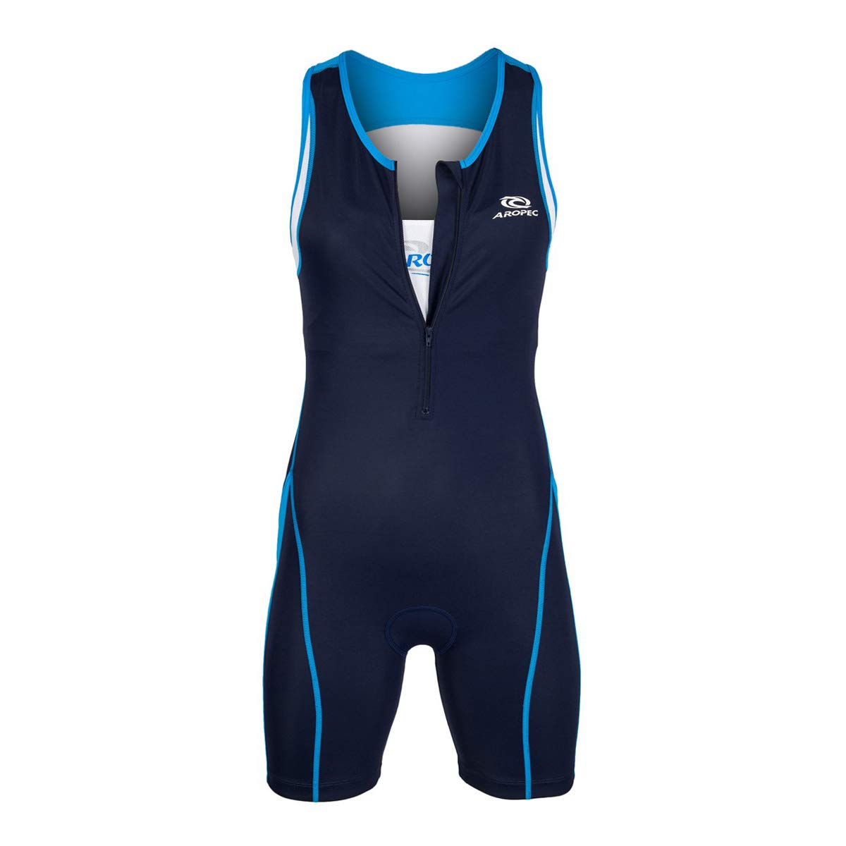Aropec AP-104W Damen Triathlon Einteiler Navy-blau XL