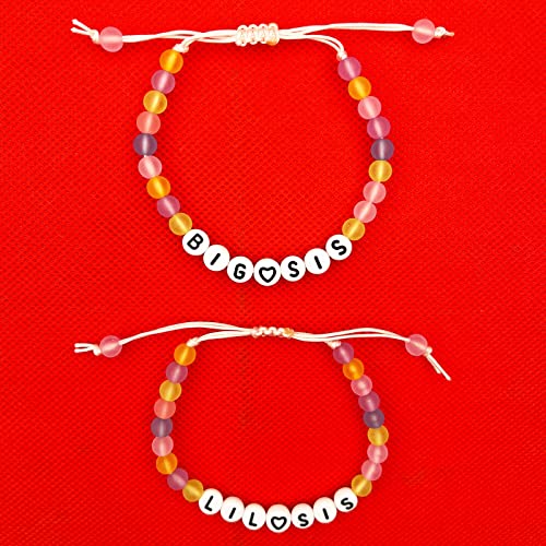 Image of Sister's Big Bracelet Gift, Little Girls' Sister Jewelry