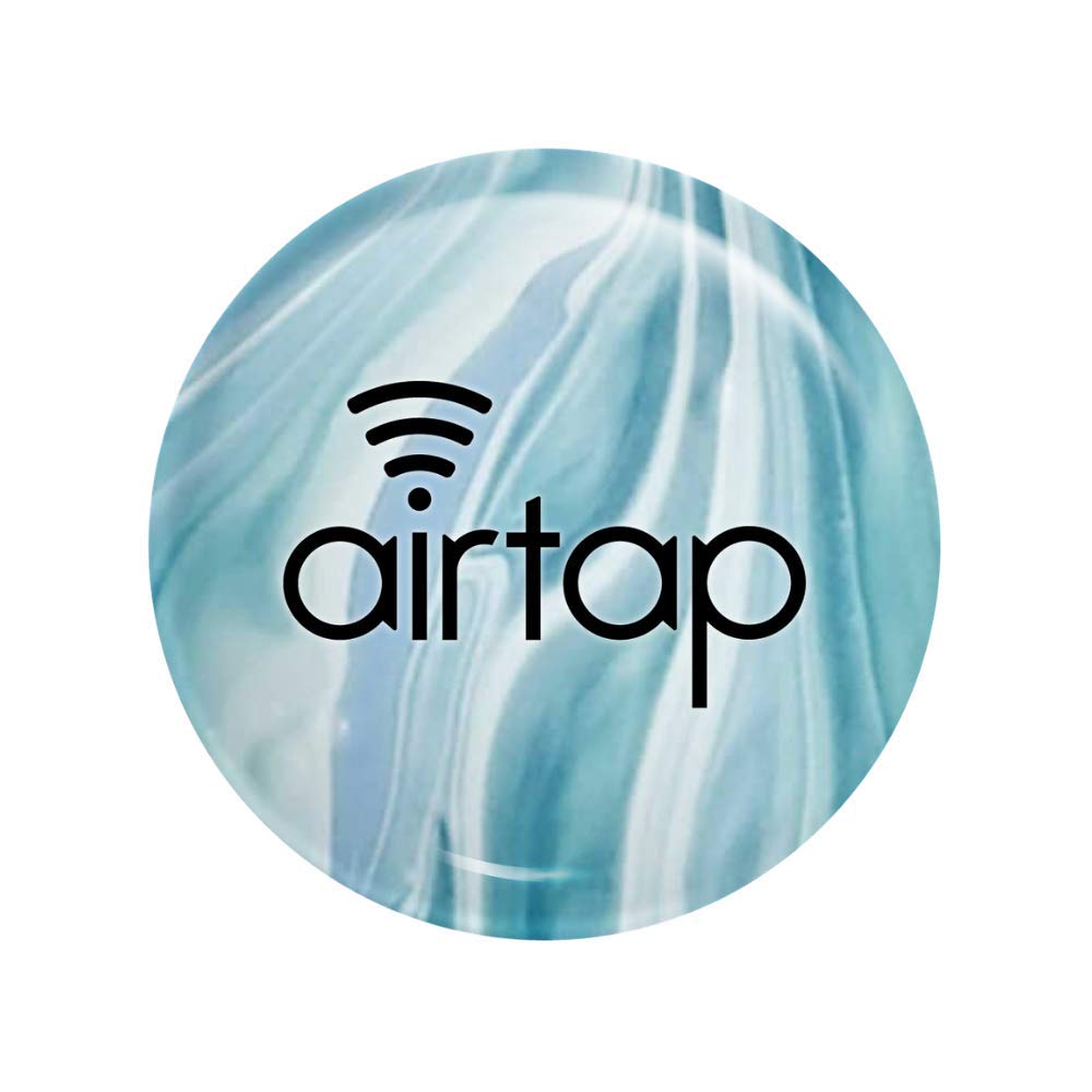 AirTap Digital Business Card and Phone Accessory - NFC tag that instantly shares your socials, contact info, and much more with one single tap (Wave Tap)