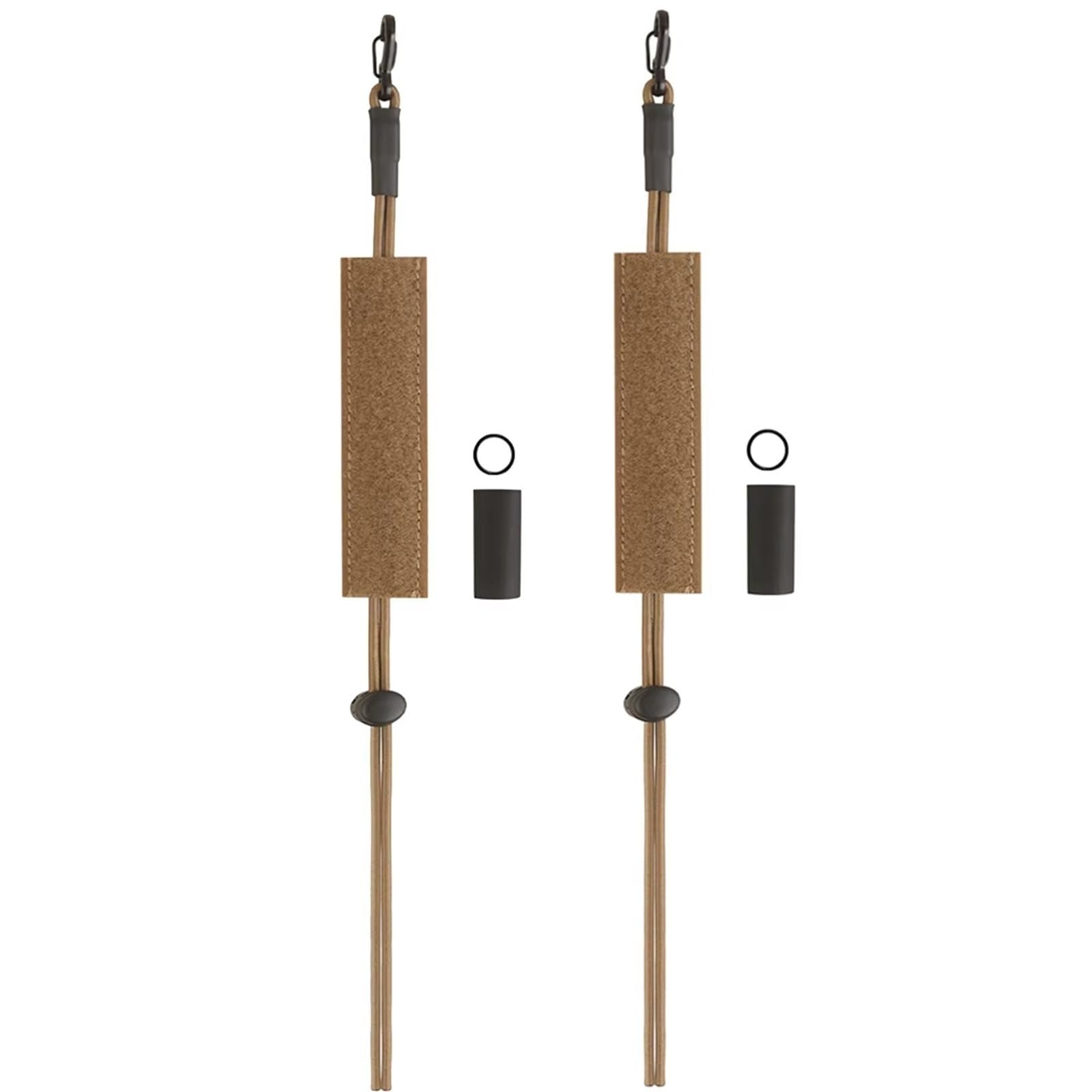 2PCS Tactical Night Vision NVG Lanyard Elastic Retention Bungee Cord for Pvs7 Pvs14 Pvs31 Helmet Mounted Night Vision Devices