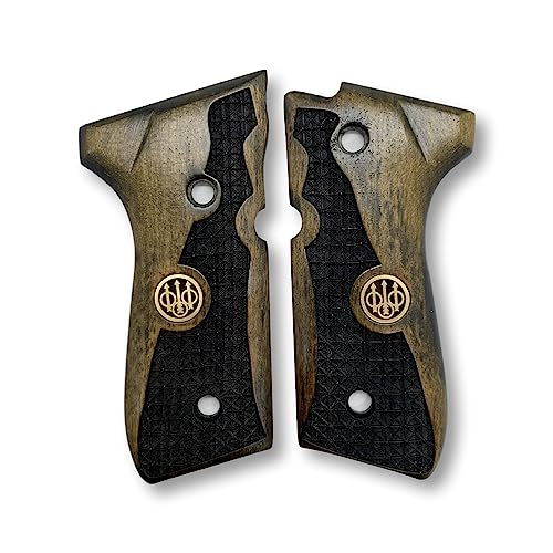 Poignée Beretta 92-F en noyer pour vos séances de tir sportif et collection