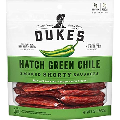 Duke's Hatch Green Chile Smoked Shorty Sausages Cover