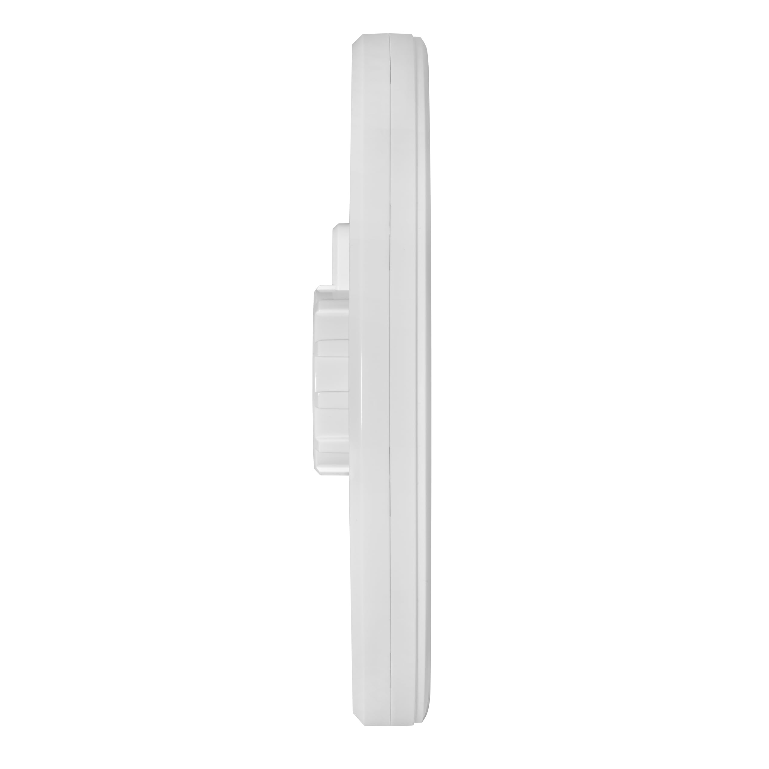 TFA Dostmann Horloge Murale d'extérieur étanche, 60.3078, Horloge d'extérieur, résistante aux UV, à Quartz pour Piscine, terrasse, Jardin, Balcon, diamètre 30,5 cm, Facile à Lire, Blanche
