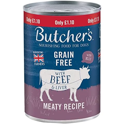 Butcher's Beef and Liver Chunks in Jelly Cover