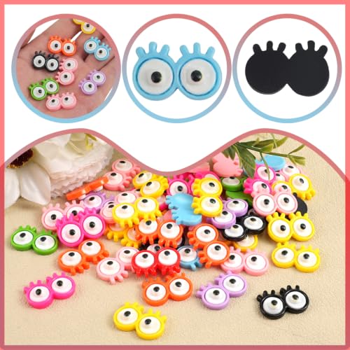 Mini lentes de sol con forma de estrella para manualidades creativas, lote de 50 piezas 4