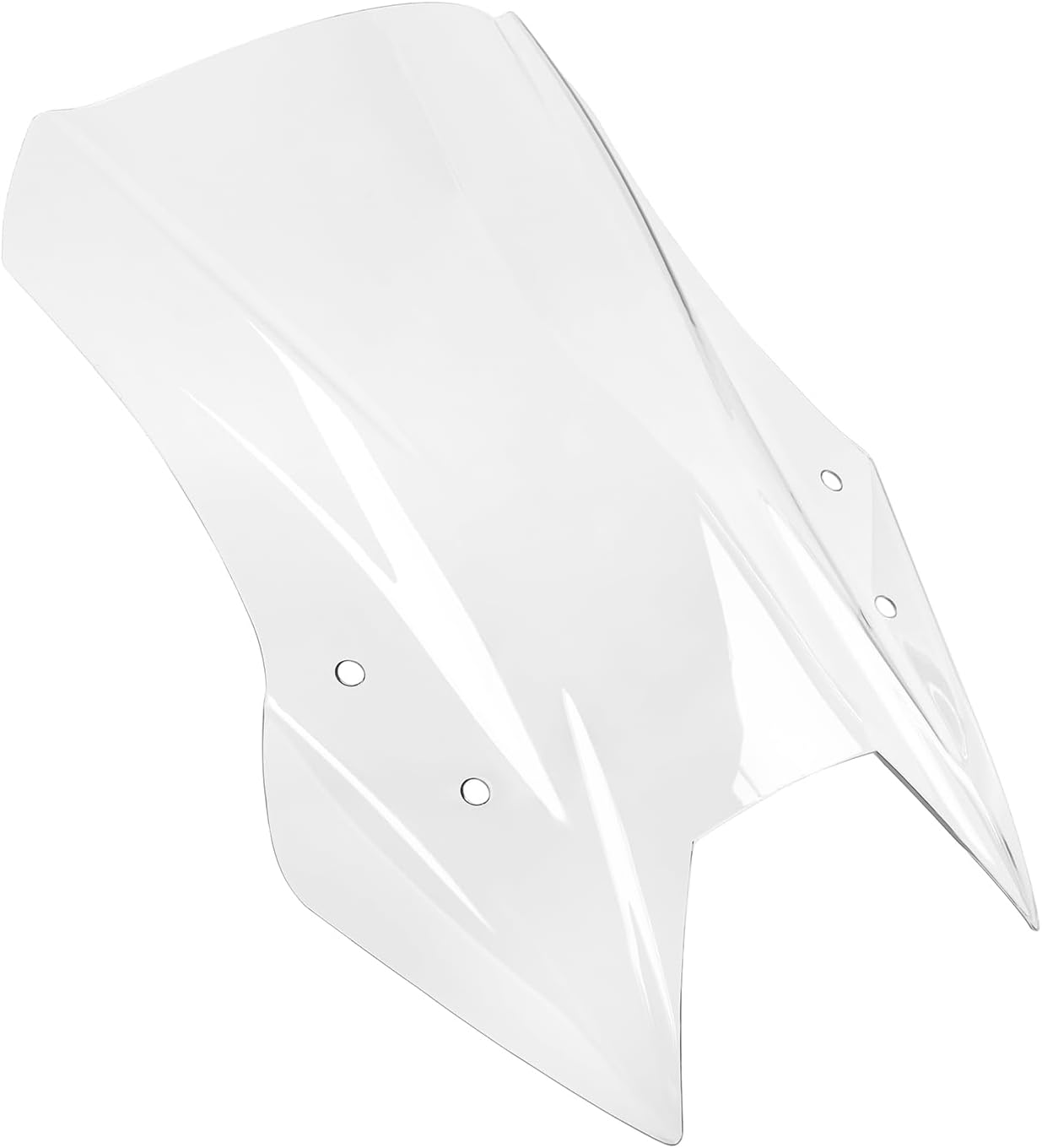 Motorcycle Front Fairing Windshield Windscreen Compatible with Suzuki V-Strom DL650 DL 650 DL-650 XT/XT ADV Adventure 2017 2018 2019 2020 2021 2022 2023 Air Flow Screen Shield Protector (Clear)