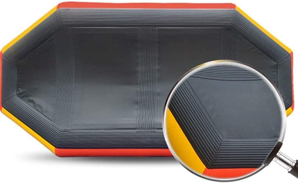 OLOTU Touring Kayak Inflatable Boat Three Layers Sandwich Professional Drift Boat Thickened Inflatable Kayak Hard Bottom Water Raft Thicken