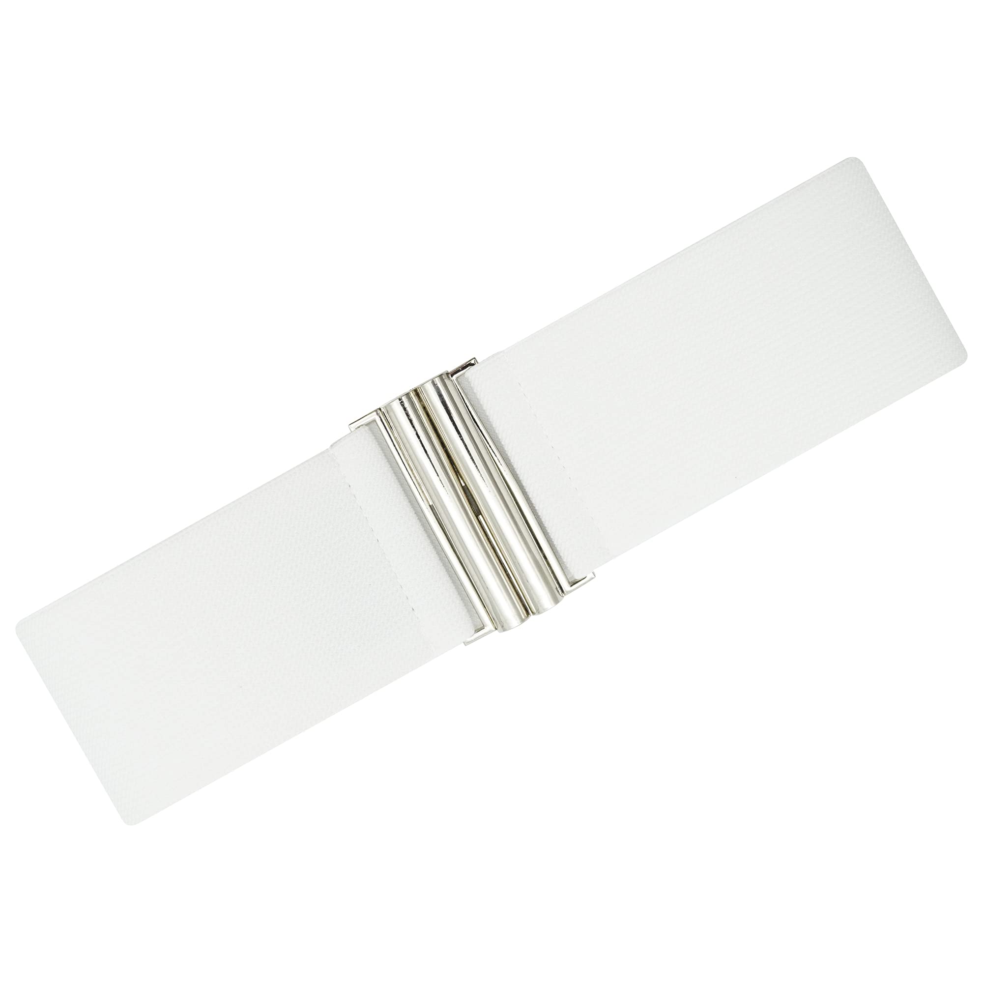 Ro RoxFlorence Vintage Elasticated Belt for Women | Retro Wide Nurse 50's Style with Silver or Gold Buckle