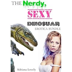The Nerdy, Sexy Dinosaur Erotica Collection (3 Book Dirty Dinosaur Collection) Audiolibro Por Adriana Lovely arte de portada