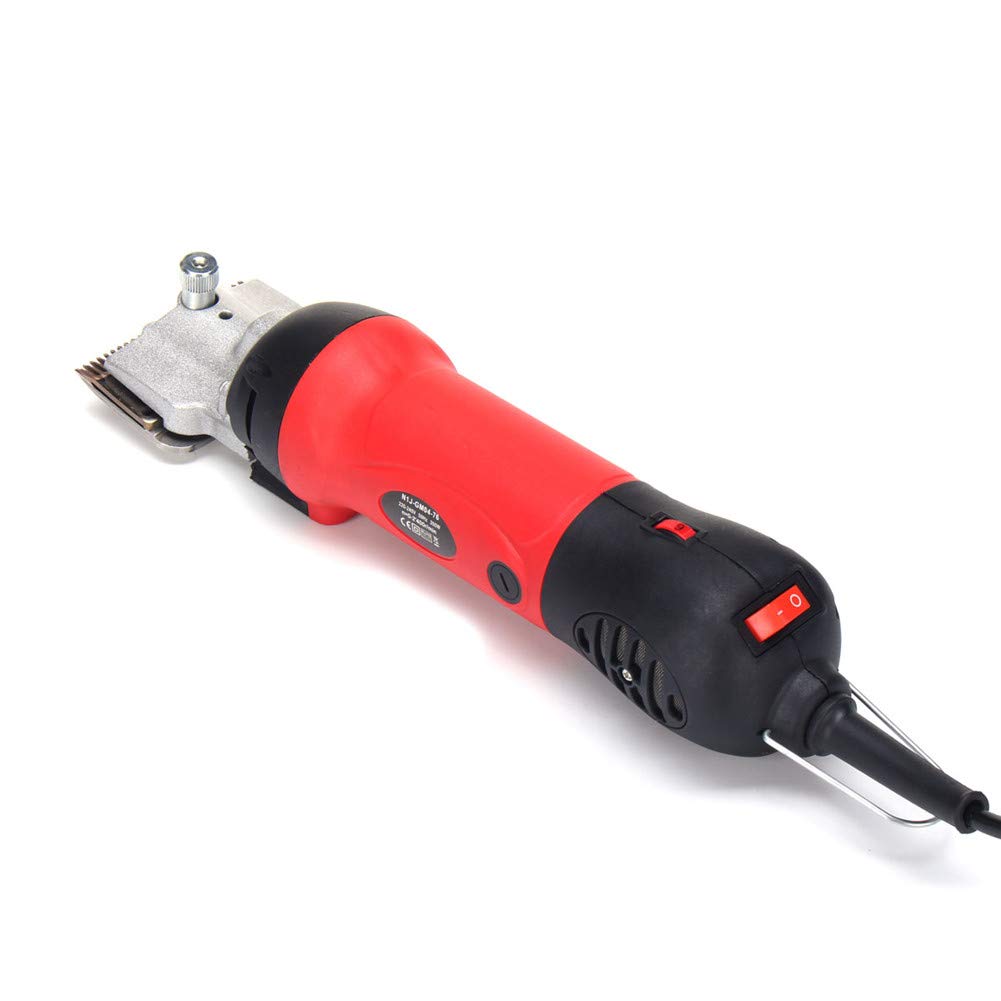 Profesional Maquina de Esquilar para Caballo, Esquiladora Caballos 450W & 6 Velocidades Ajustables Eléctrica Maquinilla Cortapelos para Animales de Granja Grandes, Cuidado del Caballo