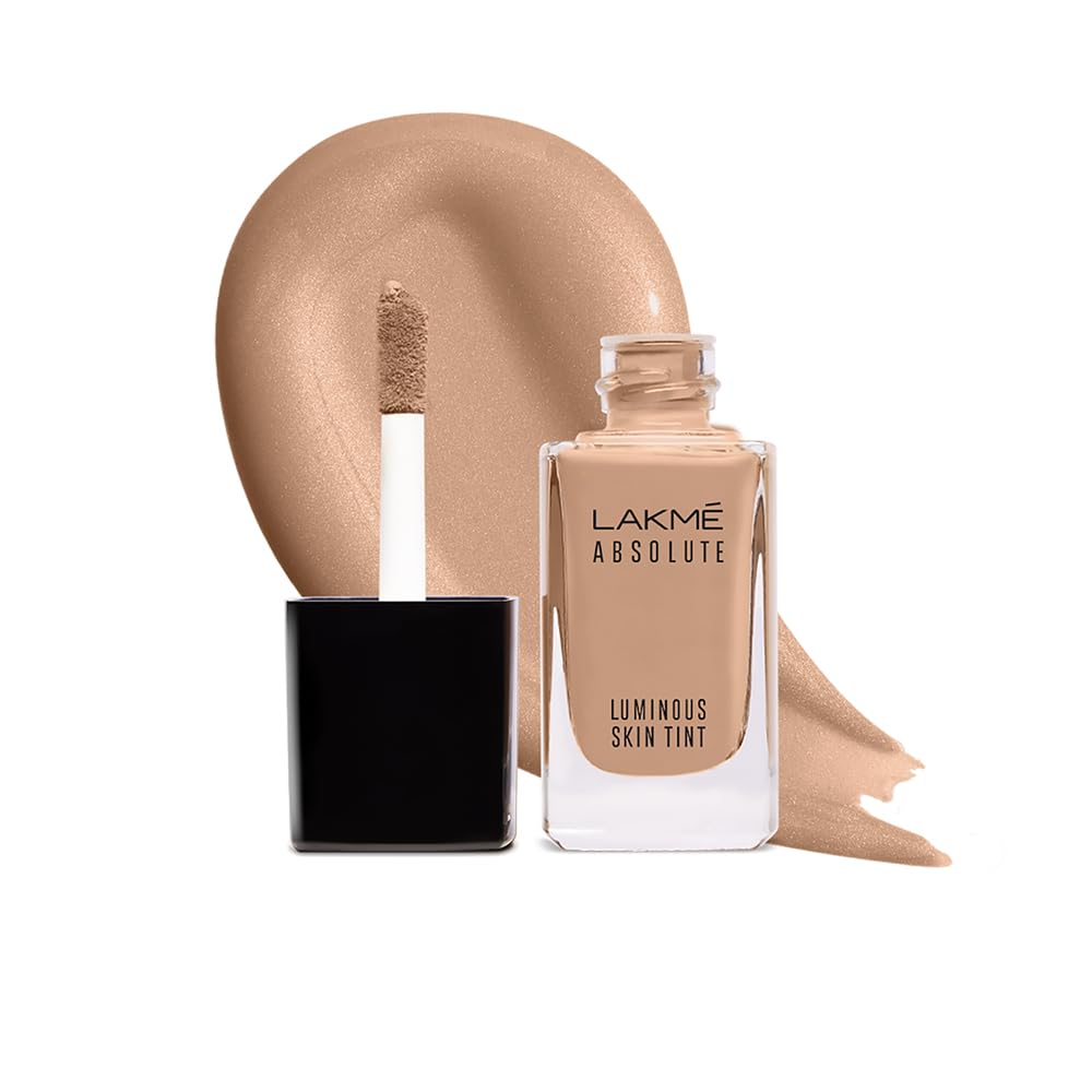LAKMÉ Full Coverage Liquid For All Skin Absolute Luminous Skin Tint Foundation N200Nutralnde