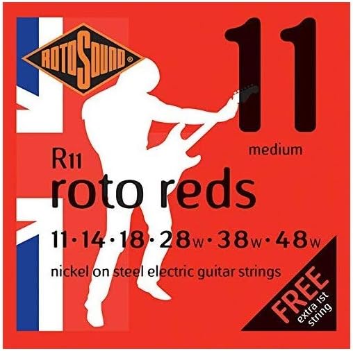 Rotosound Roto Reds Medium Electric Guitar Strings