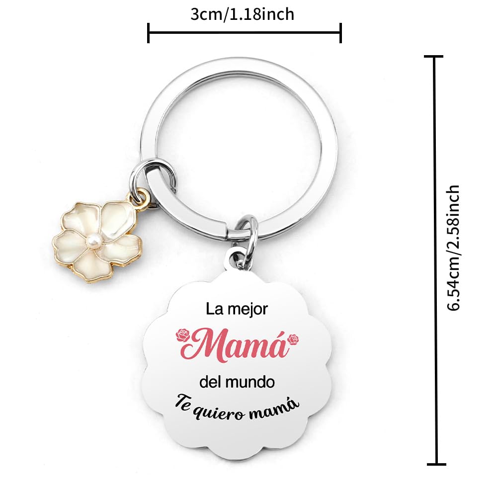 Regalos Madres Dia De La Madre Regalos Llavero Regalo Mama Regalo Cumpleaños Madres Originales para Mamas Primerizas Mama Postparto Embarazada Día de la Madres para Mamá Personalizado Navidad Reyes — view 2