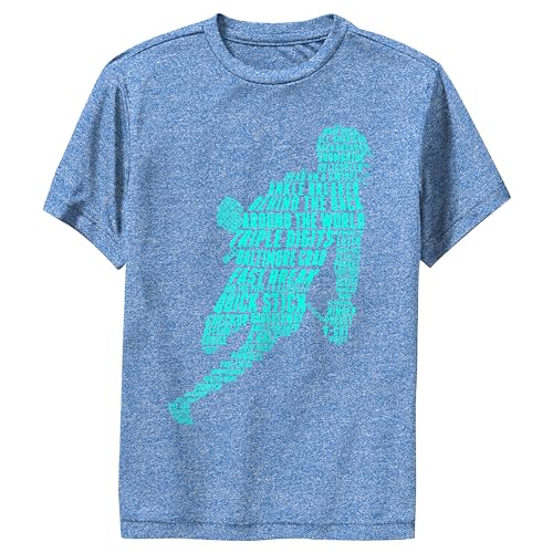 Boy's Lost Gods Lacrosse Slang Terms Silhouette Performance Tee
