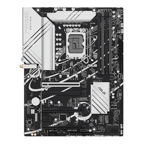 Z790 MAX Gaming WIFI7 Intel Z790 (LGA 1700) ATX Scheda madre con PCIe 5.0, tre slot M.2, 14+1 DrMOS, DDR5, WiFi 7, Realtek 1Gb LAN, HDMI, USB 20Gbps Type-C®, Thunderbolt™ (USB4®), Aura Sync - Scheda madre - Immagine 1