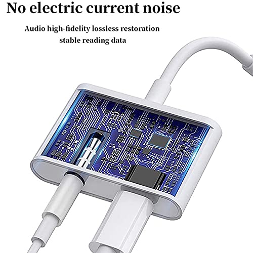 Usb Type C To 3.5Mm Audio Adapter, Type C Fast Charging Dongle Converter Usbc Headphone Adapter, Suitable For Google Pixel, Samsung, Ipad Pro 2020/2019, Etc. Usb C To 3.5Mm Headphone Jack Adapter #TOP1