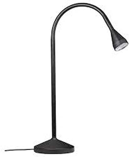 Ikea 902.382.67 Harte - Lámpara de trabajo LED, color blanco y plateado