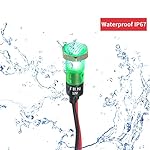 FILN-12v-led-Indicator-Light-piolt-Signal-lamp-with-Mini-5-pcs-8mm51624V-watarproof-red-Green-Bule-Yelow-White-Panel-Lights