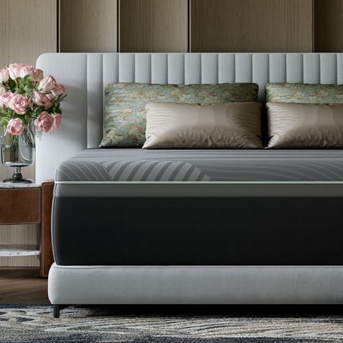 Image of Novilla Twin Memory Foam Mattress, 10 Inch Twin Mattress
