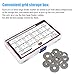 DYWISHKEY 220Pieces 15 Sizes Large Fender Washer Assortment Kit, 304 Stainless Steel (M3 M4 M5 M6 M8 M10 M12)