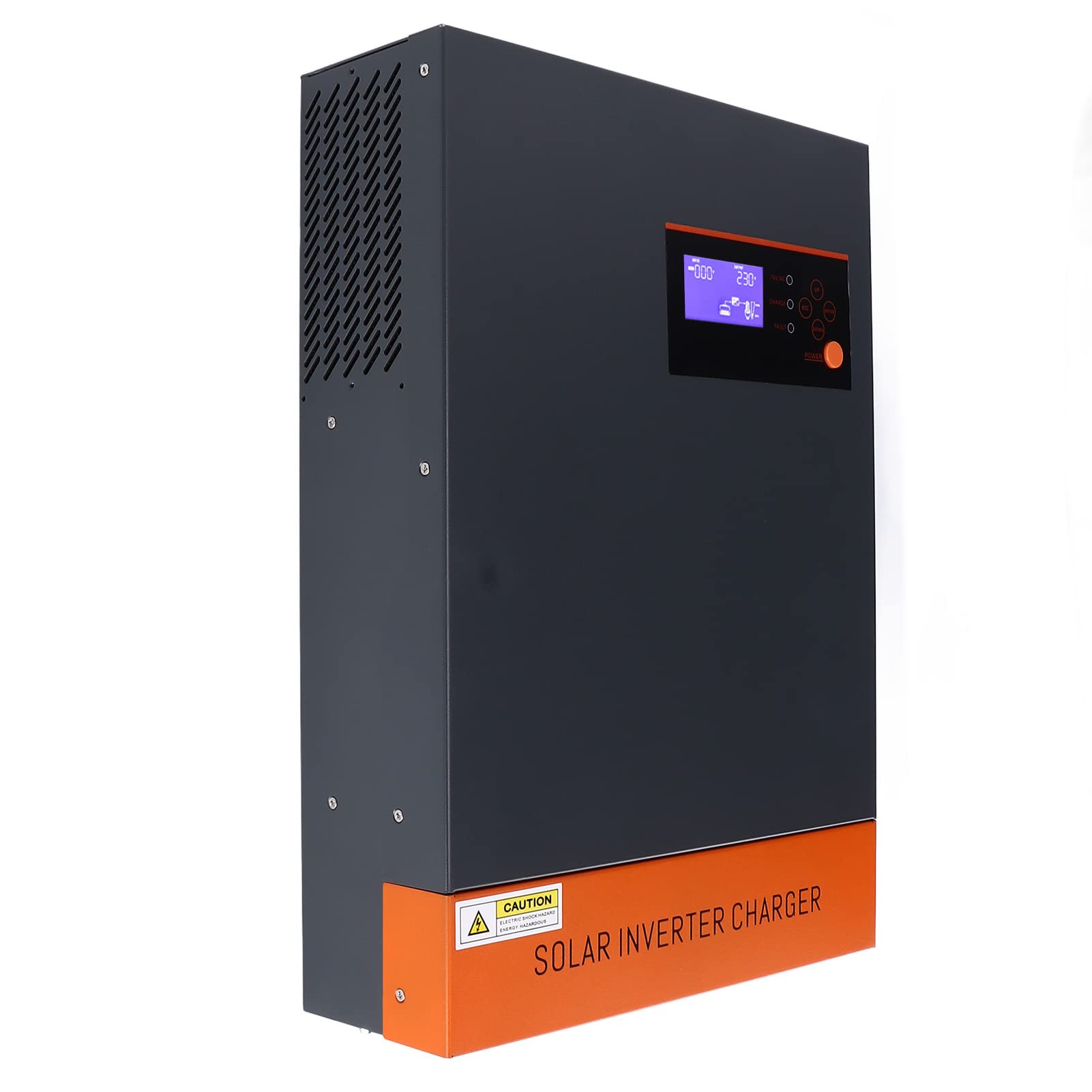 Oumefar Inverter Solare Controllo MPPT Ad Alta Efficienza da 80 A per Alimentatore Domestico Unità in Acciaio Laminato A Freddo da 5,5 KW
