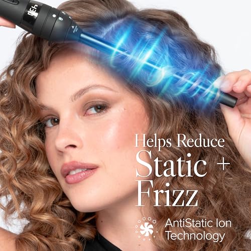 Image of Bio Ionic Twist 3-in-1 Interchangeable Curling Iron & Wand Set, 1 Handle with 3 Swappable Ceramic Barrels (0.5 inch Wand, 1 inch Tapered, 1.25 inch Clip), Ionic, Dual Voltage, All Hair Types