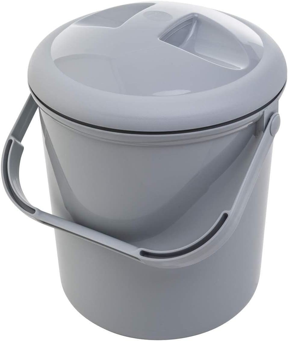 Nappy Pail, 10l, 0+ Months, Bella Bambina, Stone-Grey, 20021 0286