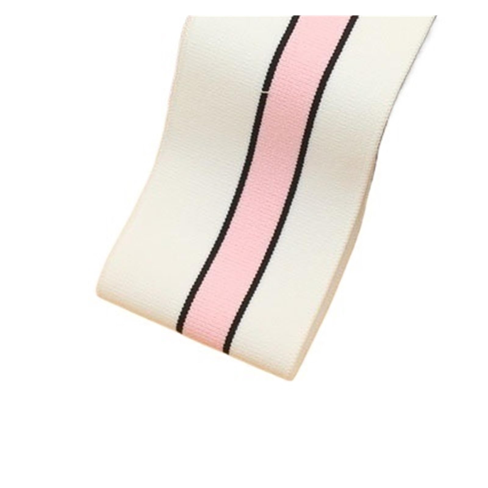 JMORCO Elastic Ribbed Cuffs Rib Combed Cuff Fabric By Half Yards Striped Stretch For Sewing Base Shirt Knitting Neckline 7.5x85CM(Hzrh101) — image 1