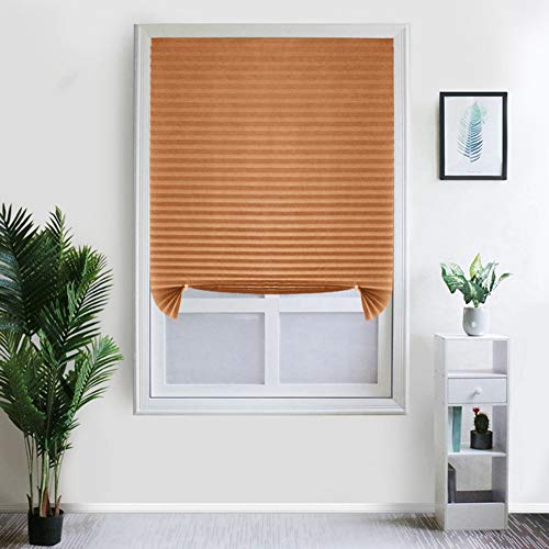 Anntool Blackout Window Shades Cordless Cellular Blinds for Window, Easy Cut to Size Cellular Shades, Honeycomb Shades for Home Office Bedroom Living Room