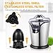 Aiheal Orange Juicer Machine Electric Citrus Juicer with Two Interchangeable Cones Suitable for All Size of Citrus Fruits, Anti-drip Spout and Ultra Quiet Motor, BPA Free, Brushed Stainless Steel