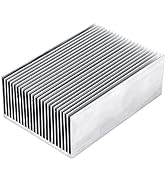 Jadeshay Kühlkörper, 100 * 69 * 36 mm Heatsink Aluminium Kühlkörper für LED-Verstärker Transistor...