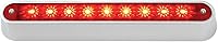 Vista 3 de GG Grand General 76142 Barra de luz roja/roja (6-1/2" montaje empotrado 9 LED, 3 cables)