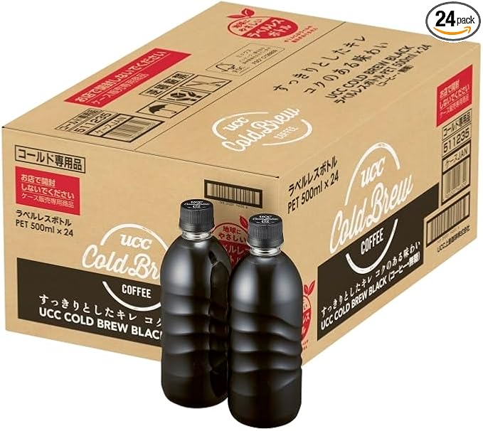 UCC COLD BREW BLACK 500ml×24本
