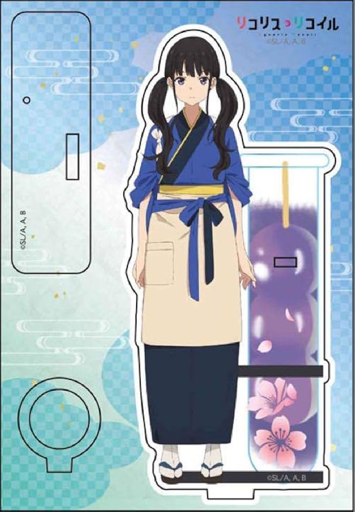 Amazon.co.jp: リコリスリコイル アクリルスタンド 着物 井ノ上