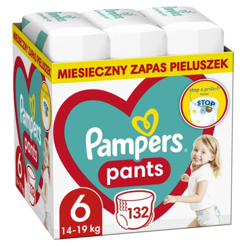 Pampers byxor pojke/flicka 6 132 st.