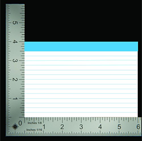 DEBRADALE DESIGNS - 500 Color Bar Ruled 4" X 6" Index Cards - Standard 110# Index Card Stock - 50 Each Of Ten (10) Great Colors - 2 Shrunk Wrapped Packages Of 250 Cards - Perfect for AP Art History - Thumbnail 3