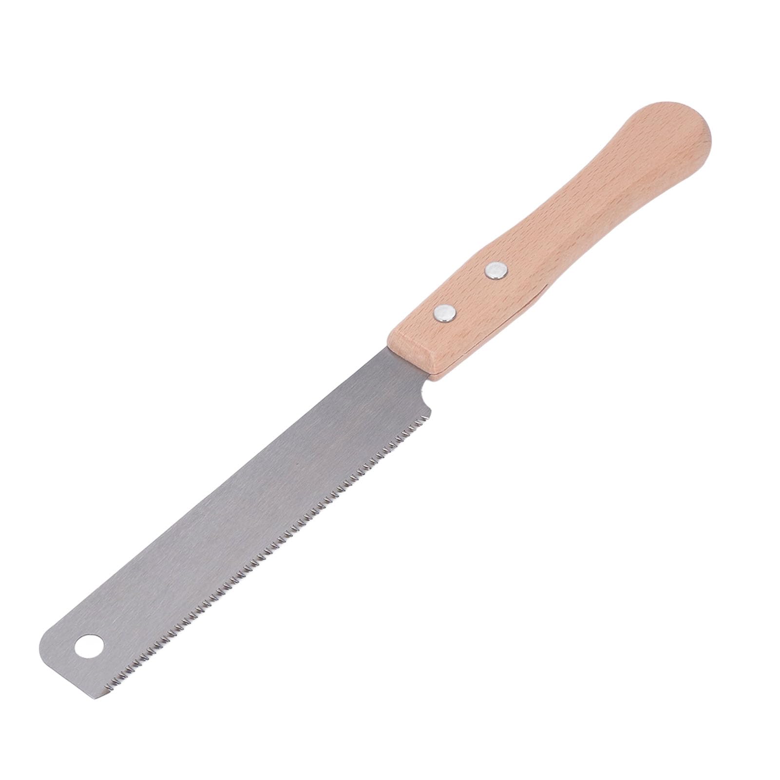 ViaGasaFamido Sierra de una Cara, Sierra Manual con de Madera de Acero SK5 para Corte de Carpintería y Uso en Exteriores