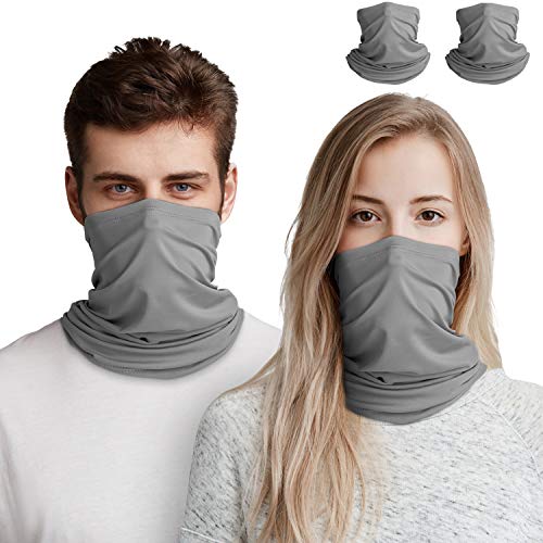 Bandana máscara facial para mujeres/hombres, unisex multifuncional al aire libre Ciclismo bufanda pasamontañas polainas elástico transpirable mascarilla lavable para motocicleta al aire libre