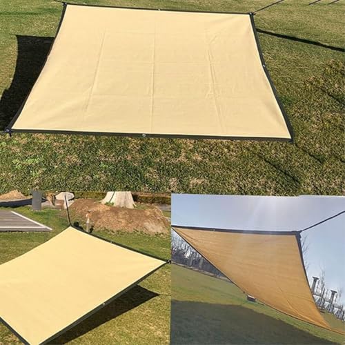 Filet d'ombrage pour plantes brûlées par le soleil - Toile beige 90% UV 1x8m