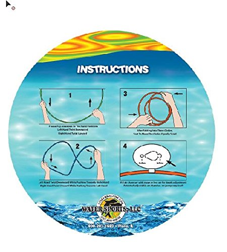 Water Sports Swim Thru Rings, Swimming Pool Toys for Summer Activities and Outdoor Games, Assorted Pack