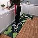 Produktbild JHBMX Küche Teppich Bodenmatten Badezimmer Fußmatten rutschfeste Türmatten Badematten 50 * 160cm B2