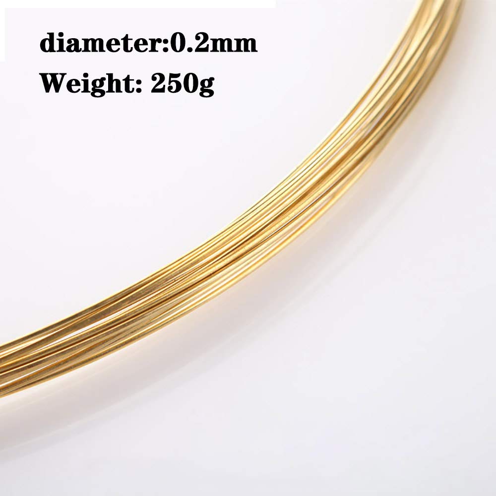 Fil En Laiton H65 Diamètre 0.2Mm Longueur 935M Pour Instruments Scientifiques