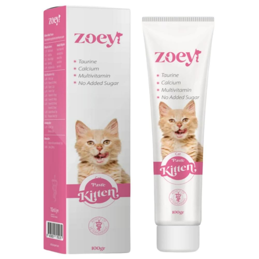 Petmagic Zoey Kitten Multivitamin Paste, Yavru Kediler İçin Multivitamin Macunu 100 gr