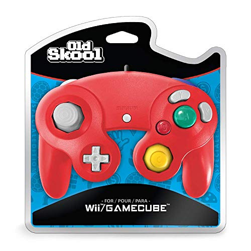 Old Skool GameCube/Wii Compatible Controller - Red/Blue Special Edition - Image 5