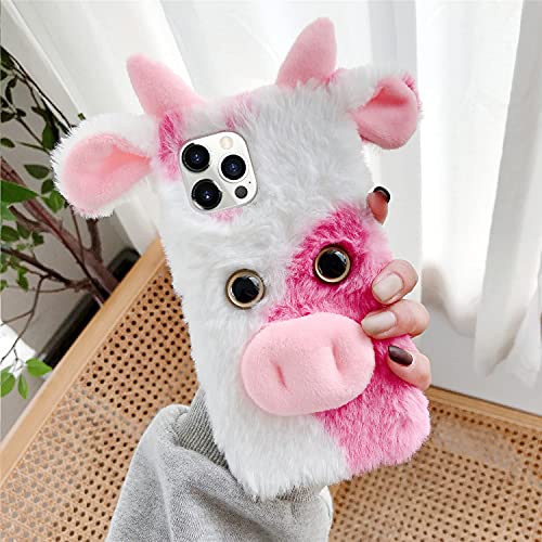 Coque iPhone 13 Pro Max peluche pour réchauffer vos selfies d'hiver