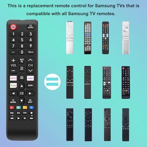 Image of EONCHARM Universal Remote Control for All Samsung TV Compatible with All Samsung LCD LED HDTV 3D Smart TVs Models