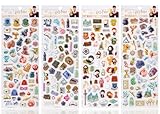 Conquest Journals Harry Potter Puffy Sticker Collection (Watercolor)