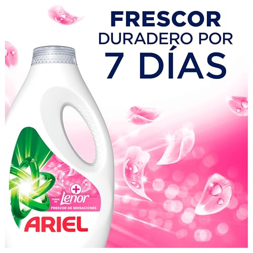 Miniatura 2 de Ariel Detergente Lavadora Liquido, 120 Lavados, Jabon Frescor Sensaciones, Limpieza Mejorada en Ciclos Mas Frios con la Exclusiva Tecnologia de Limpieza en Frio