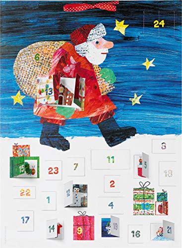 Die kleine Raupe Nimmersatt - Mein Adventskalender: mit 24 Klapptürchen